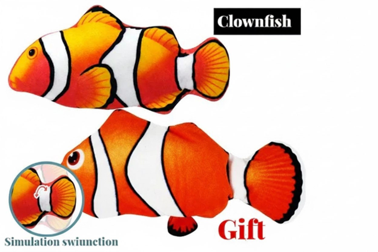 Electric Fish Cat Toy