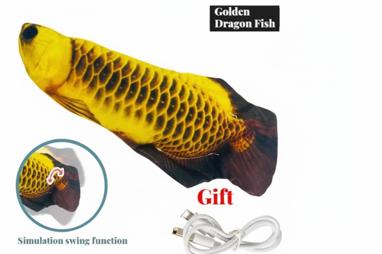 Electric Fish Cat Toy