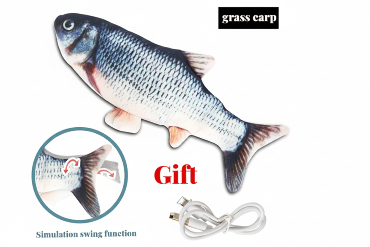 Electric Fish Cat Toy